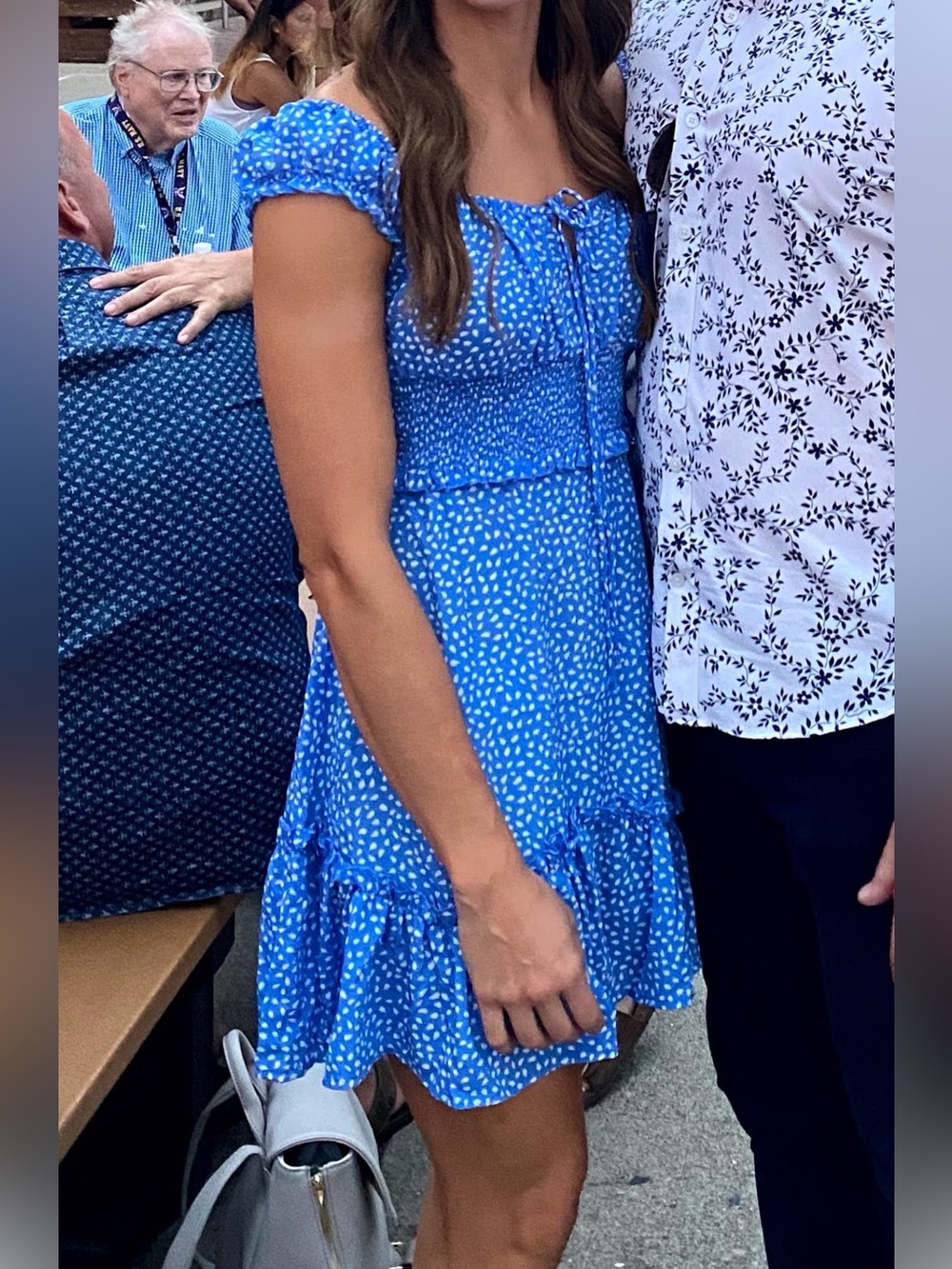 Smocked Blue Sundress